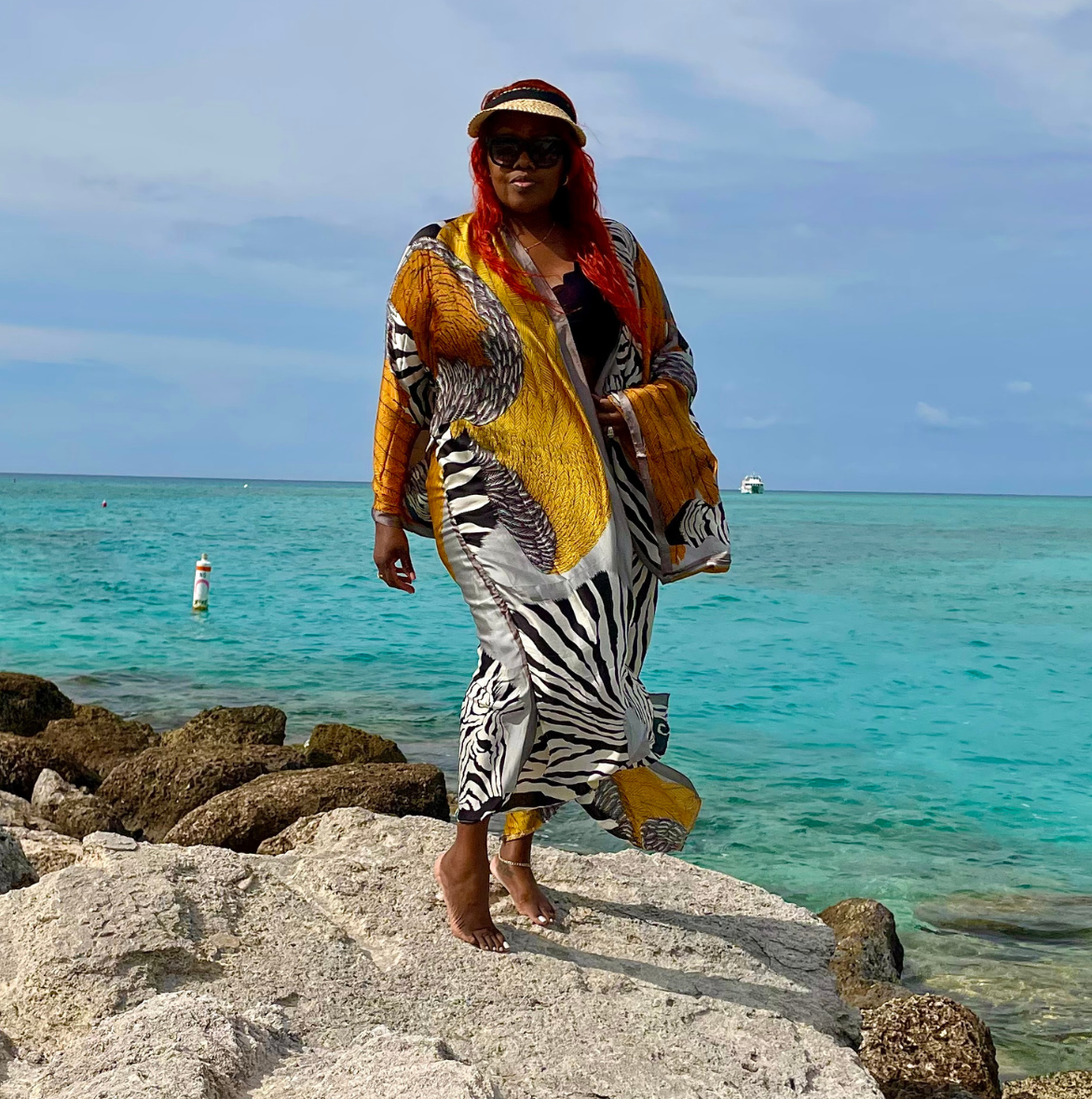 Golden Life Kimono - Bohemian Collection