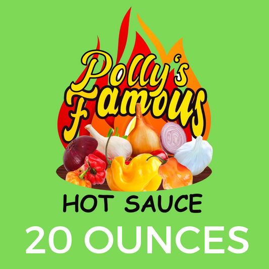 Pollys Famous Hot Sauce - 20 oz