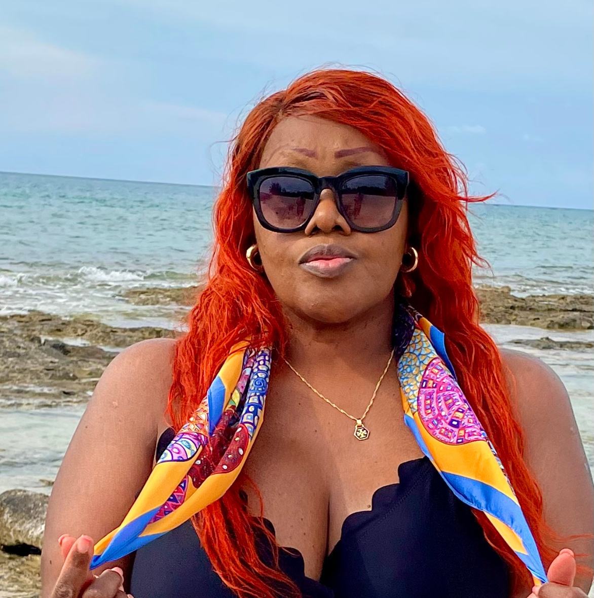 Bold and Vibrant Scarf - Bohemian Collection