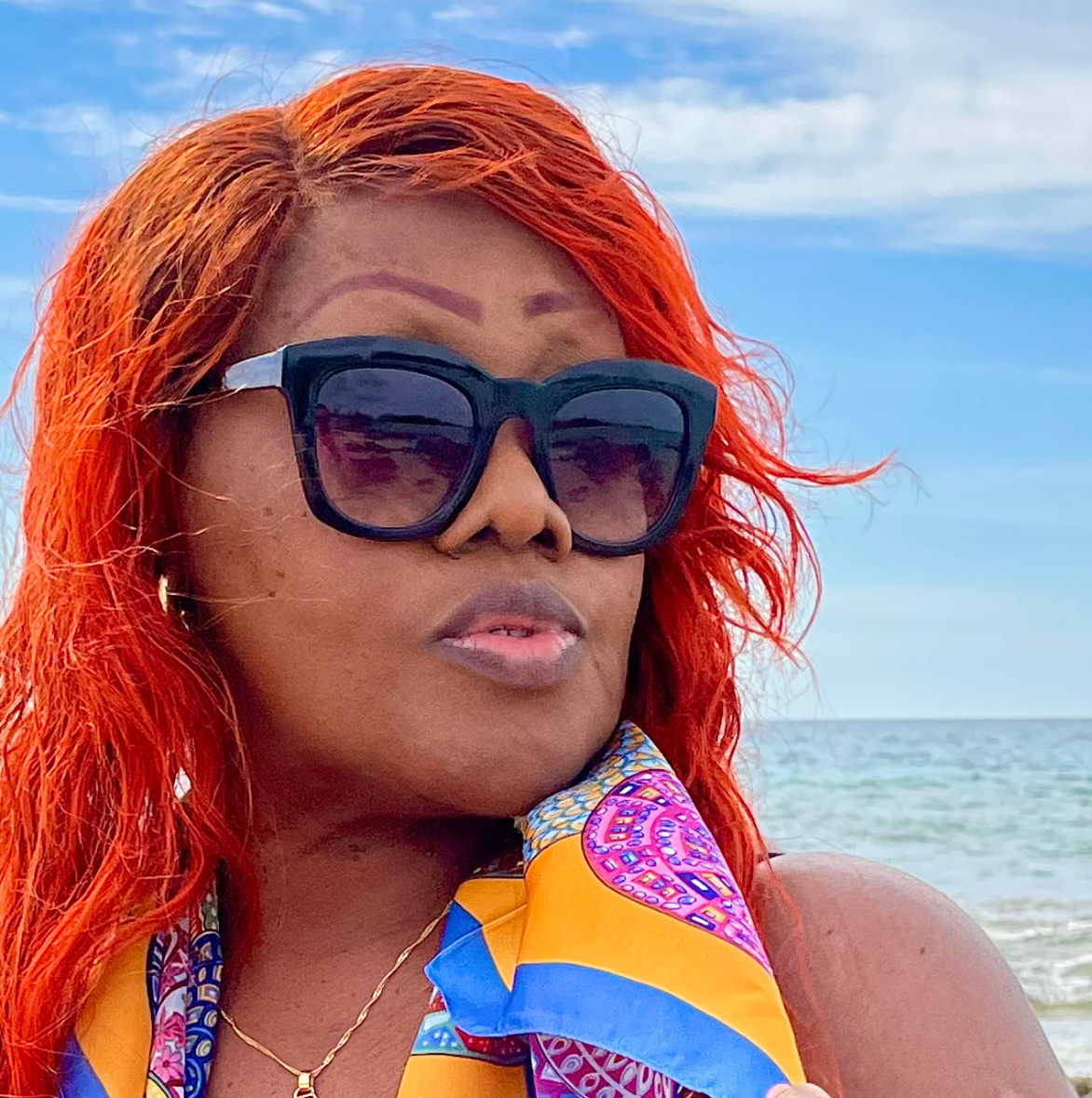 Bold and Vibrant Scarf - Bohemian Collection