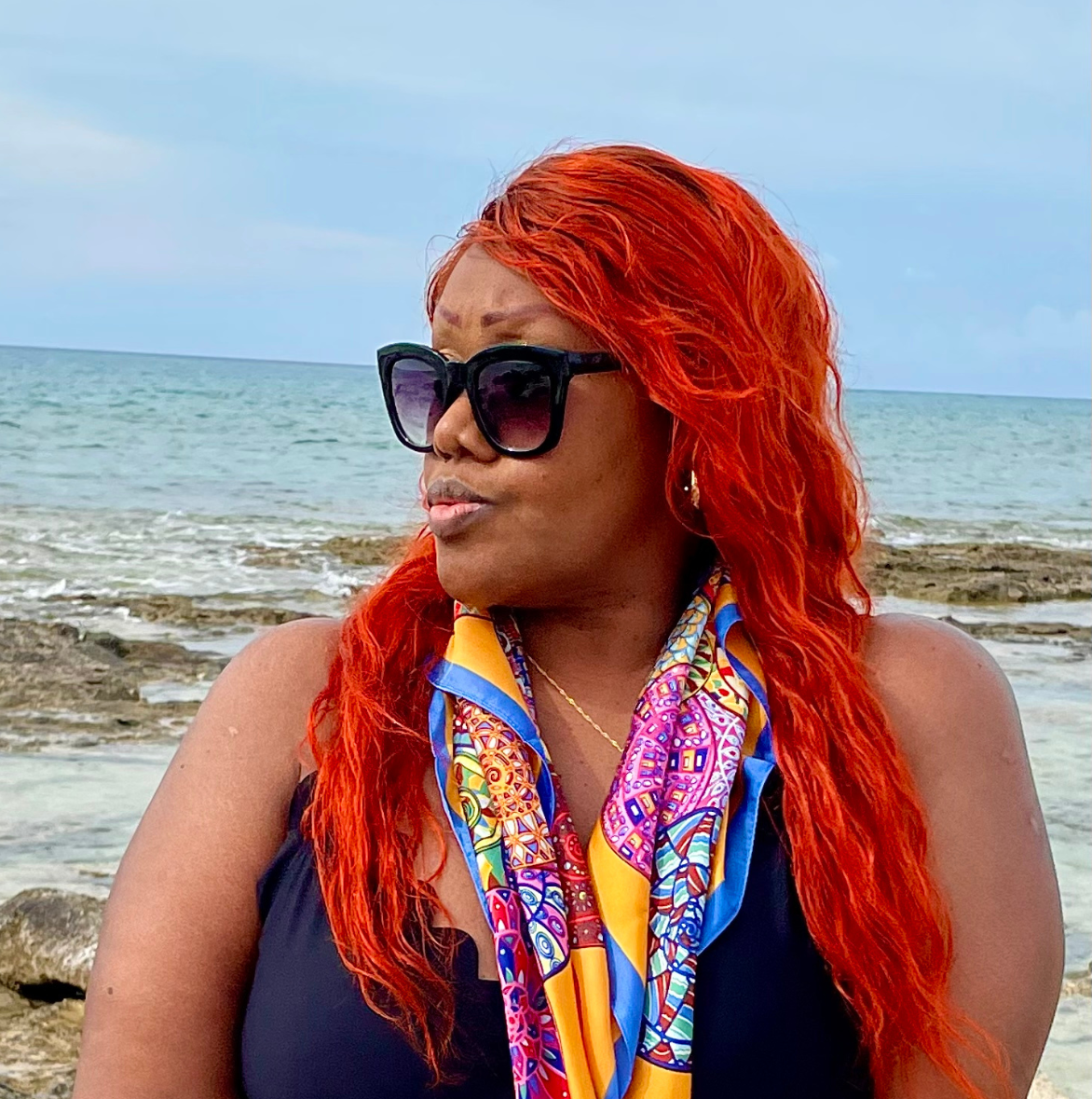 Bold and Vibrant Scarf - Bohemian Collection