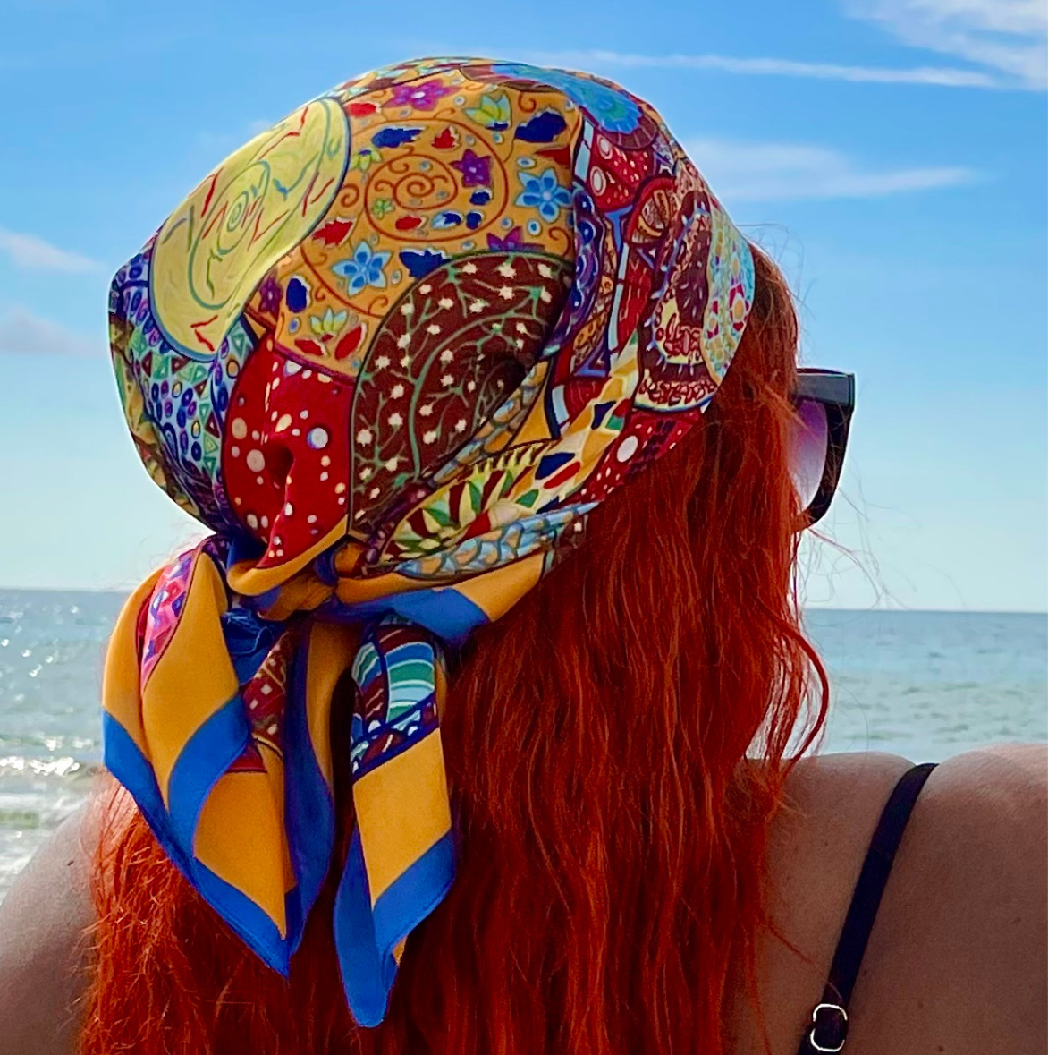 Bold and Vibrant Scarf - Bohemian Collection