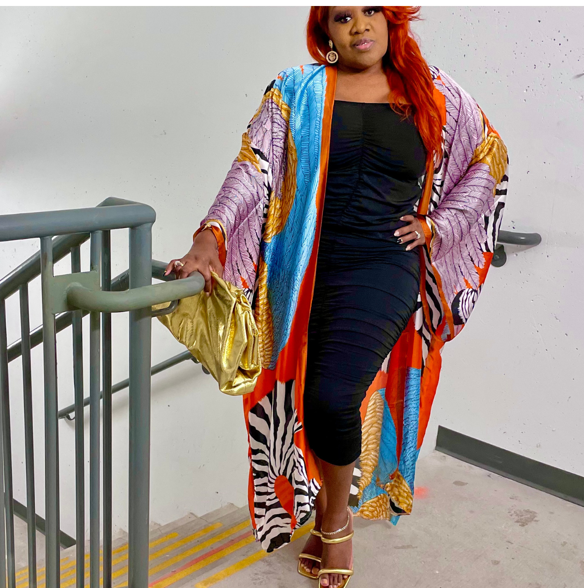 Bold and Capable Kimono - Cosmopolitan Collection