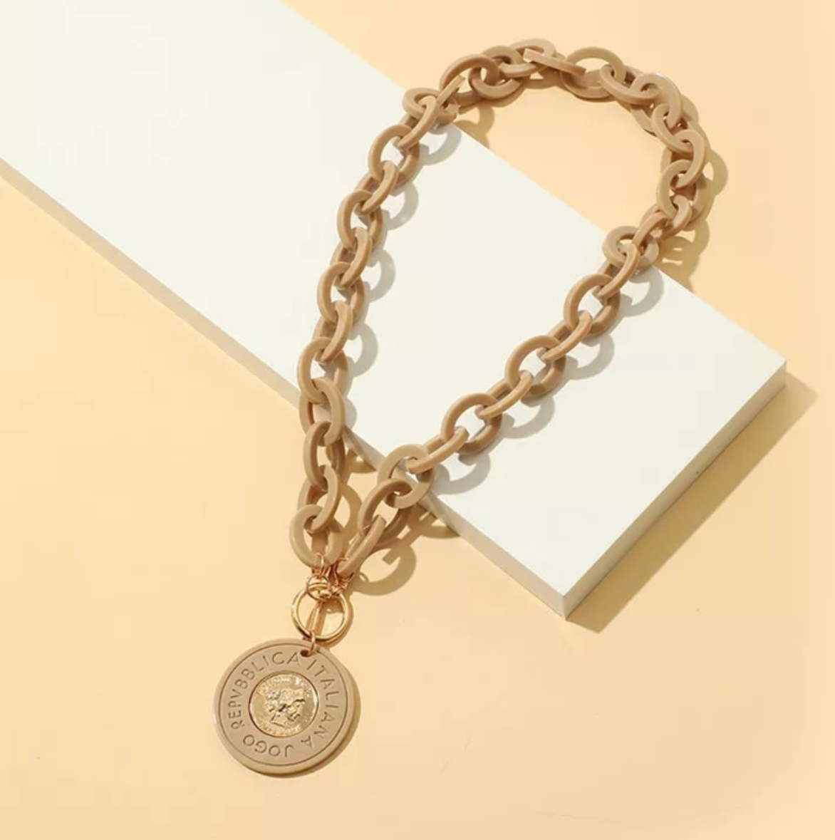 Fashionable Colorful Chain Necklaces