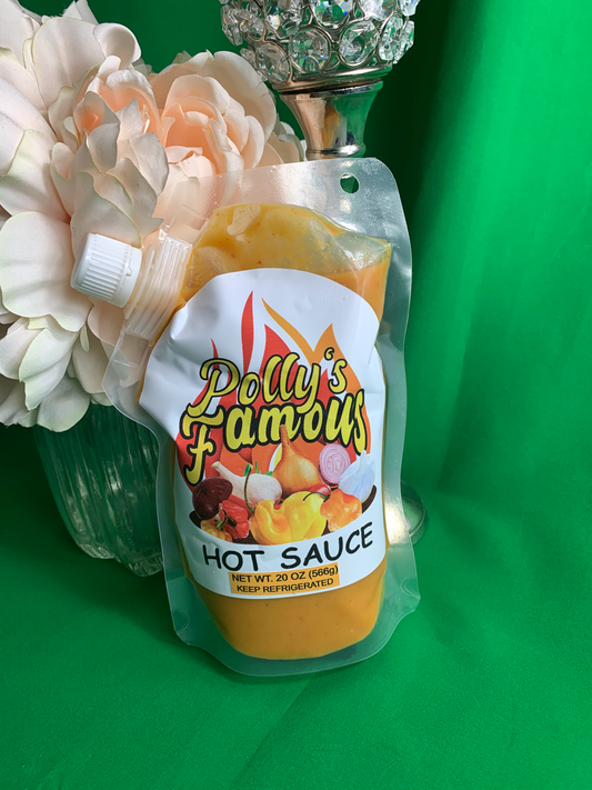 Pollys Famous Hot Sauce - 20 oz
