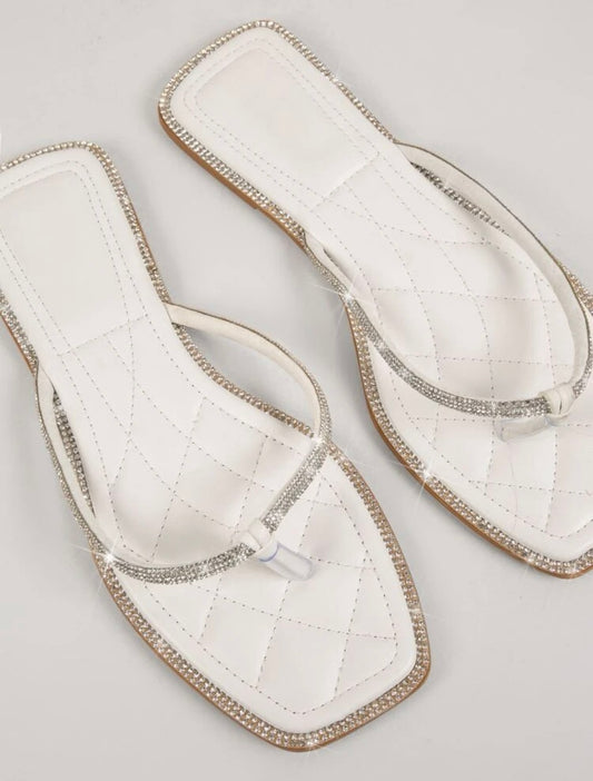 Fashion Sandals - White